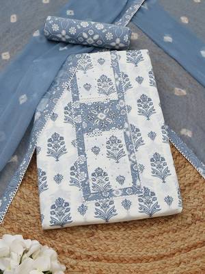 printed unstitched dress material 1