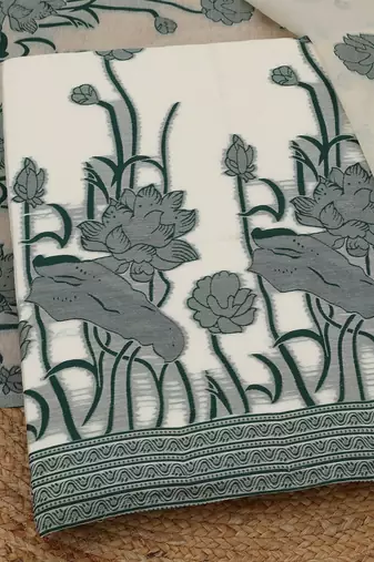 printed unstitched dress material