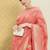 Pink pink & gold-toned ethnic motifs zari saree