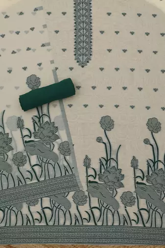 printed unstitched dress material