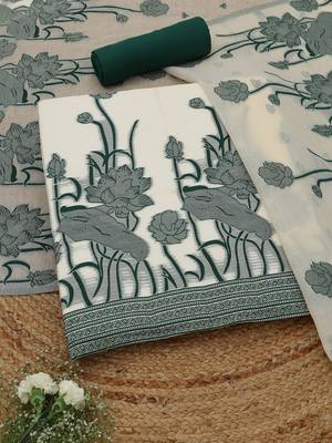 printed unstitched dress material 3