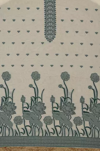 printed unstitched dress material