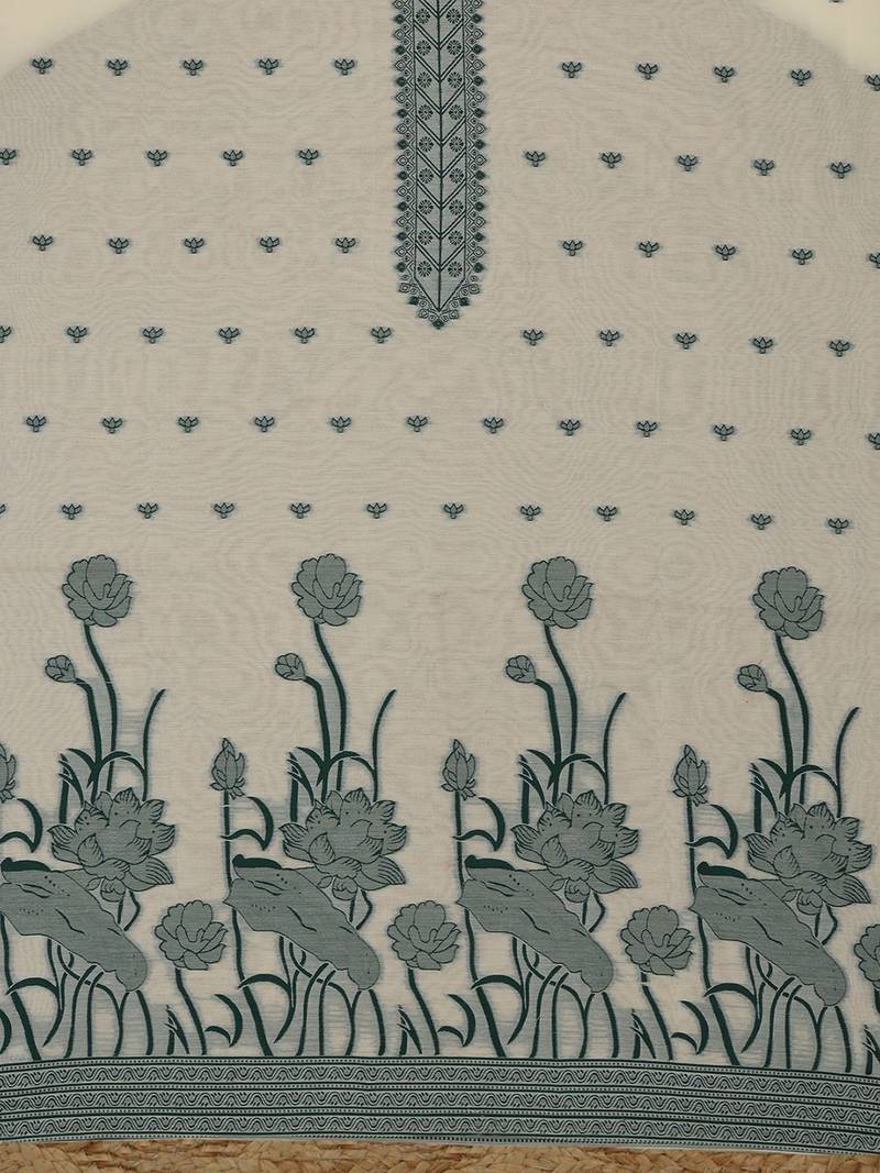printed unstitched dress material