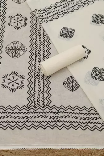 printed unstitched dress material