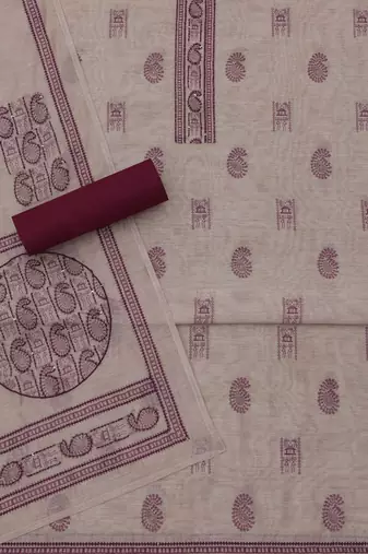 printed unstitched dress material