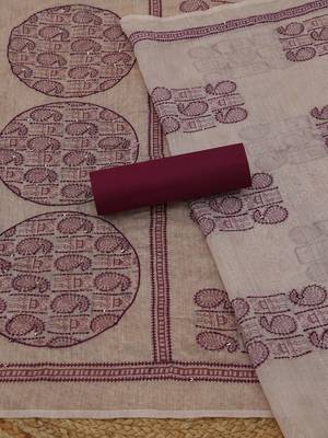 printed unstitched dress material 2