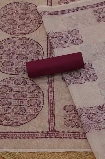 printed unstitched dress material