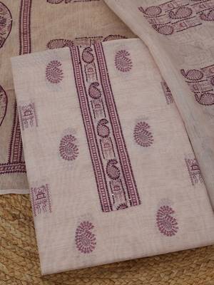 printed unstitched dress material 4