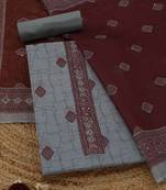 printed unstitched dress material