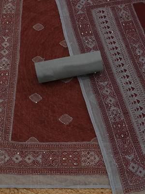 printed unstitched dress material 5