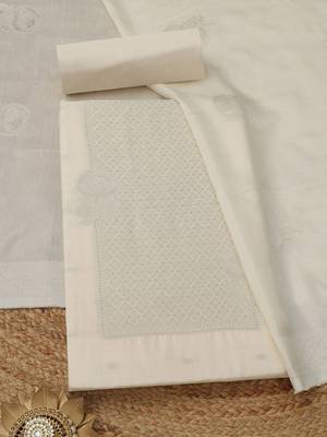 silk blend unstitched dress material 1