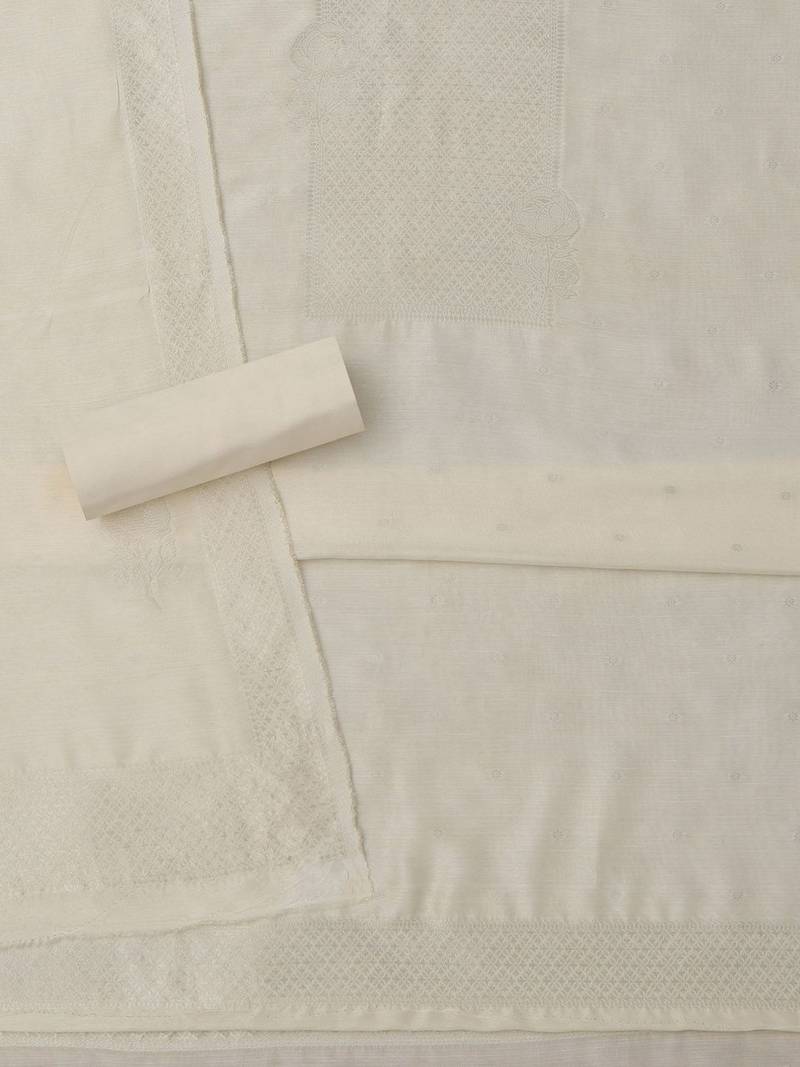 silk blend unstitched dress material