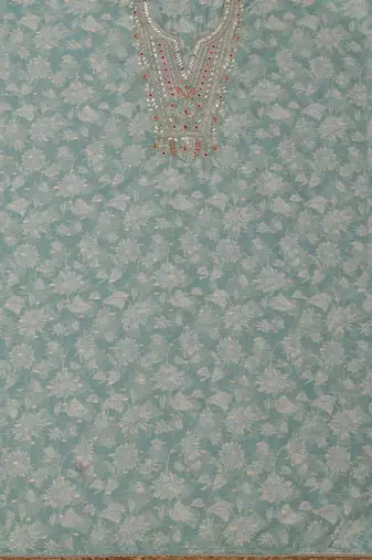 printed unstitched dress material