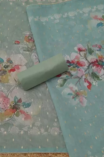 printed unstitched dress material