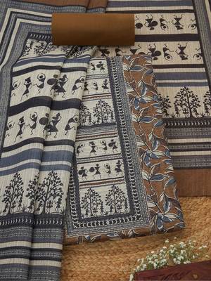 printed unstitched dress material 1