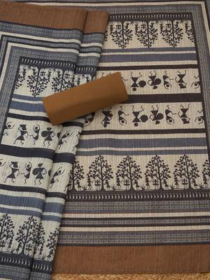 printed unstitched dress material 3