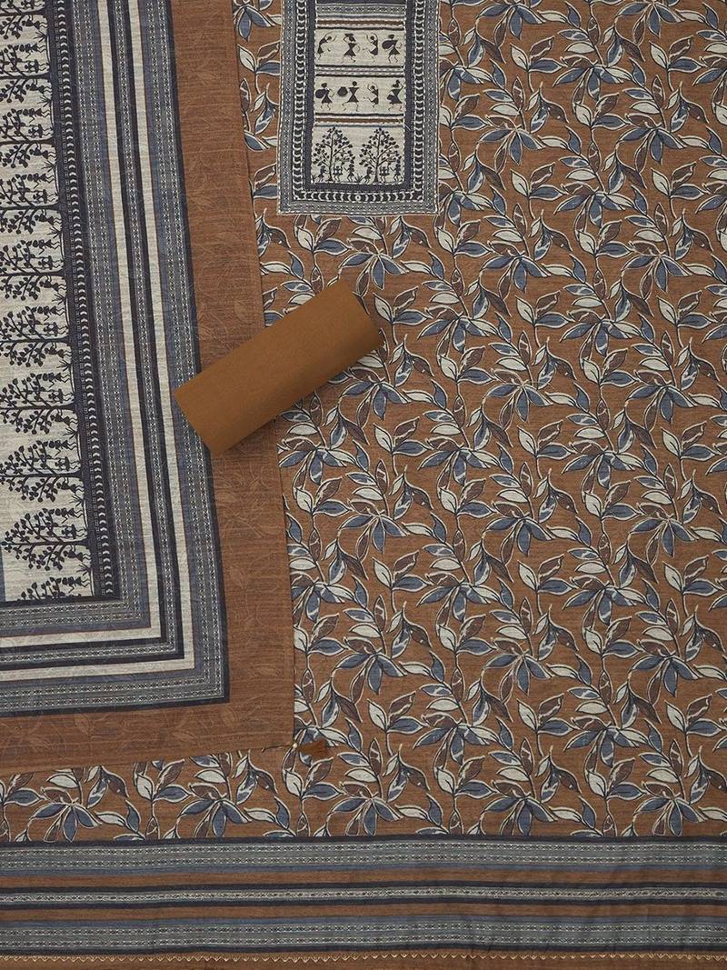 printed unstitched dress material