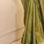 Green woven design jamdani saree with blouse piece