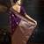 Purple woven design zari kanjeevaram saree with unstitched blouse