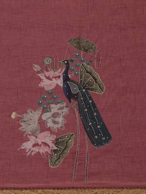 printed linen unstitched dress material 4