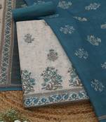 printed linen unstitched dress material