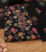 printed viscose rayon unstitched dress material