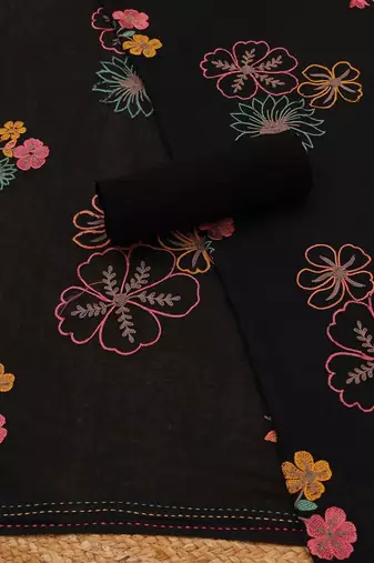 printed viscose rayon unstitched dress material