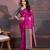 Pink woven design sarees