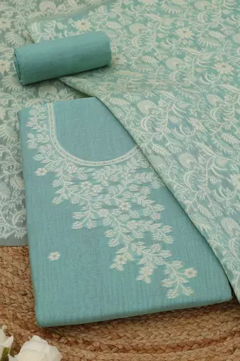 printed unstitched dress material
