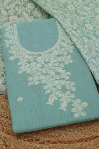 printed unstitched dress material