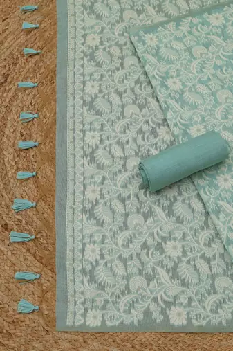 printed unstitched dress material