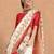 Off white ethnic motifs zari patola silk saree