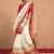 Off white ethnic motifs zari patola silk saree