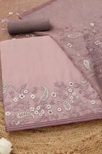 printed unstitched dress material