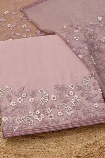 printed unstitched dress material