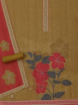 printed unstitched dress material 4