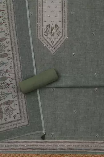 printed unstitched dress material