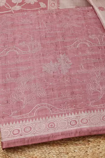printed unstitched dress material