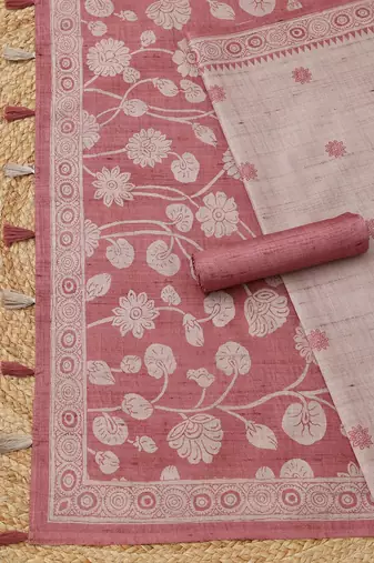 printed unstitched dress material