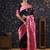 Black women woven design baluchari sarees