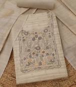 embroidered unstitched dress material