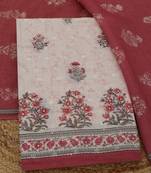 printed linen unstitched dress material