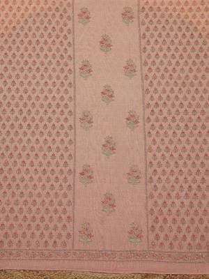 printed art silk unstitched dress material 5