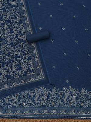 printed linen unstitched dress material 5
