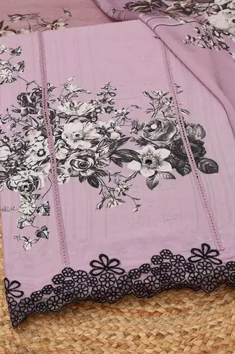 printed unstitched dress material