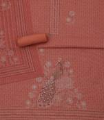 printed linen unstitched dress material