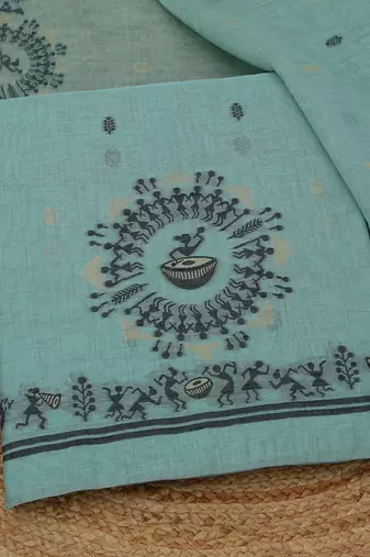 printed unstitched dress material