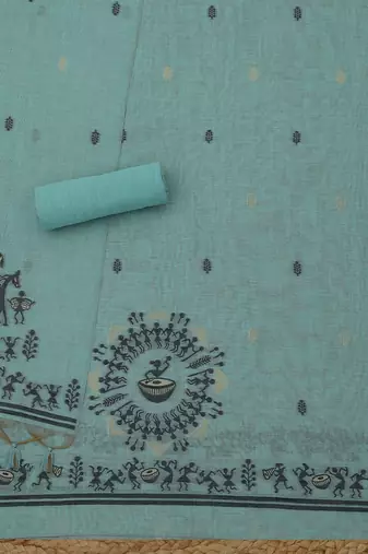 printed unstitched dress material