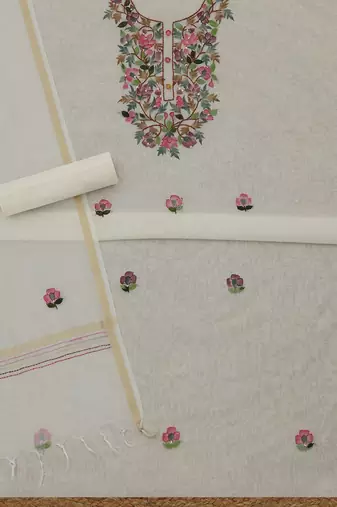 printed unstitched dress material