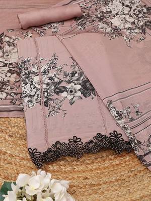 printed unstitched dress material 1